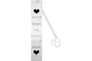WAECEIP Inspirational Bookmark Gifts for Women, Colleague Leaving Gifts, Teacher Appreciation Gifts, Bookmark for Book Lover Student Friends Daughter Son Birthday Graduation Christmas Gifts
