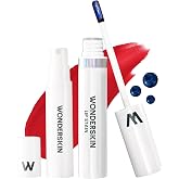 Wonderskin Peel Off Lip Tint Kit with Activator - Waterproof Lipstick | Lip Mask &amp; Spray Activator - Apply, wait a few second