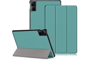 DINGGUAGUA Coque pour Xiaomi Redmi Pad SE 11 Pouces 2023 Cover,Tri-Fold Smart Folio Case Housse Etui de Protection Ultra Slim Housse Étui avec Fonction Support,Veille/réveil Automatique,Vert