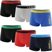 Slips Garçon Coton 4-Pack - Ultra Doux, Multicolore, 2-12 Ans