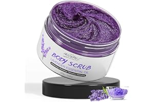 POP MODERN.C Lavendel-körperpeeling Natürliches Bio-salz Aus Dem Toten Meer Anti-aging & Peeling, Verbessert Cellulite, Aknenarben, Besenreiser, Dehnungsstreifen, Feine Linien Und Falten