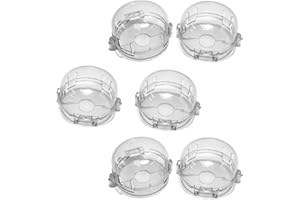 Airber 6 PCS Stove Knob Covers, Stove Safety Knob Covers Baby Proof Stove Oven Locks Oven Knob Lock Security Knob Cover Guards Cooker Switch Protective Cover For Baby Toddler Child Kitchen Safety