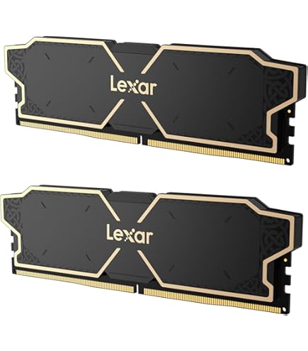 Lexar ARES RGB DDR5 RAM Kit 32GB 2x16GB 7200MHz, 288-Pin UDIMM PC