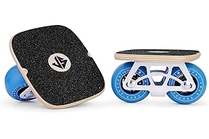 SANXUP FreeSkates Portable Roller Road Drift Skates Plate, with Maple Deck Anti-Slip, Board Split Skateboard with PU Wheels High-end Bearings (Color Wheel)