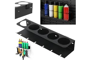 botle Burkhållare, sprayburkshållare, 43 cm tryckluftsverktyg, tillbehör för garage, verkstad, verktygsorganisatör, för varum