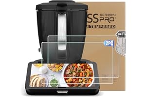 ‎CBJEHIFEY 2 Stück Displayschutz für Vorwerk Thermomix TM7 - Ultra-Transparent Schutzfolie Displayschutz Folie TM7 Zubehör, Kratzfest, Ultra-Klar, Ultra-Dünn