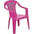 URBNLIVING Camelia Plastic Children's Chair - Pink (Quantity 1)
