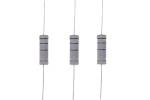 HUABAN 10 Pièces 5W 5 Watts 100R 100 Ohm 5% Résistance à couche d'oxyde métallique