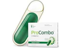 ProCombo – The Smart symbiotic with targeted Directing of Good Bacteria. Double Capsule Liquid Formula for Fast Results. 1 Capsule a Day! Laboratory Tested (10 Servings)