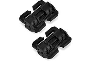 TACTICAL GEEK TGCode G5/G6 2 piezas Accesorios Molle Clip de bolsa Molle enchufable hecho de nylon, clips de hebilla de liberación lateral para bolsa Molle Mochila Molle Hebilla