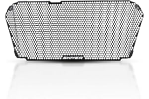 ZHUOWU Kühlerschutzgitter Schutzgitter Kühlergitter Motorradzubehör Für Aprilia Shiver 900 2018-2021 Shiver SL 750 2007-2017 Dorsoduro 750 2008-2017