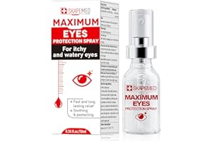 WAYMAYTECY 10ml Spray Pour Les Yeux Avec, Soins Nettoyant Oculaires, Rince Oeil, Prévenir la fatigue oculaire, Convient Pour Hydrater Les Yeux, Porteurs De Lentilles De Contact