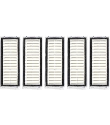 5 Filtres HEPA Pour Dreame L10s Ultra / L10 Ultra / D10 Plus Etc. – Compatible Aussi Xiaomi X20+/X10+