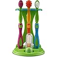 LuvLap 4 Stage Baby Oral Care Set for infant, baby, Toddler & Kids' primary teeth & gums, Infant Gum Massager, 2 Toddler brushes, One Training toothbrush, BPA Free, New Born to 60months