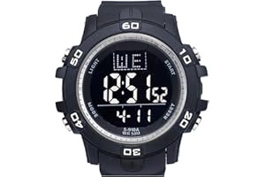 YiYunTE Kids Digital Watch Waterproof Boys Digital Watch Sports Digital Watch with Alarm Stopwatch Timer Backlight Calendar Date Electronic Children Digital Watch for Teenager Students Birthday Gift