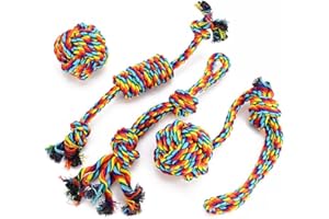 VIEWLON Lina zabawka dla psa, zabawka dla psa, zestaw zabawek, interaktywna zabawka do żucia, korzystna do czyszczenia zębów psa, dla szczeniaków, małych/średnich psów