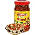 Navrang Homemade Mixed Achar 200gm Mixed Pickle Veg, Spicy, Tangy & Tasty with Indian Taste No Artificial Colours Traditional Taste and Made with Pure Mustard Oil