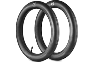 Mata1 2 Pram Inner Tube Tire Replacements 16" x 1.5/1.75/1.95/2.125 for Jogging Stroller, Compatible w/ All Brands: BoB Revolution Flex / Pro / SE / SU, Graco, Go Jogging, Thule Urban Glide & More