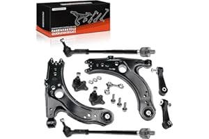 Frankberg 8-TLG Bras de suspension Kit Avant Compatibles avec A3 8L1 1996-2003 Leon 1M1 1999-2006 Toledo II 1M2 1998-2004 Octavia I 1U2 1996-2010 Golf IV 1J1 1997-2005