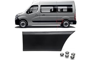 MKAREPART Linke Kotflügel-Seitenabdeckung Zierleiste Zierleiste für kurzes Chassis L2 Model Master MK3, Movano B MK2, NV400 10-on 768F20006R (hinten links)