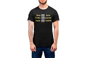 FC LIGA Liverpool Football T-Shirt - 6 Times European Cup Winners Champions - Organic Cotton Choice of Mens Womens Kids