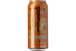 Monster Energy Dragon Ice Tea Peach Bevanda Energetica Brasiliana alla Pesca