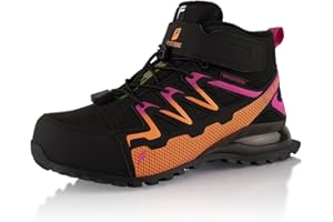 Fusskleidung® Damen Herren Winterstiefel wasserdichte Warm Gefütterte Wanderschuhe