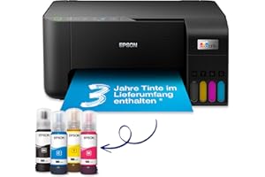 EcoTank ET-2810 A4-Multifunktions-Wi-Fi-Tintentankdrucker, mit einem im Lieferumfang enthaltenen Vorrat an Tinten bis zu 3 Ja