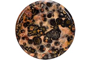 Morella Coins Moneta amuleto Ciondolo Chakra Rotondo 33 mm Gemma Pietra preziosa