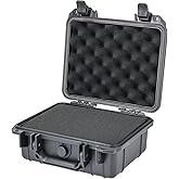 HMF External Photo Case, Carrying Case with Die Cut Foam | 27 x 24.5 x 13 cm