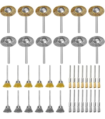 Kit Spazzole Metalliche Per Trapano - 13 Pezzi Per Pulizia E Sbranatura - Foto 2