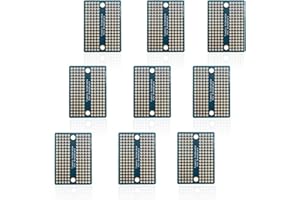 ‎TREEDIX Treedix 9 Stück Mini-Lötplatte, Leiterplatten, Prototyp-Schutzplatte, doppelseitig, verzinnt, vergoldete Löcher, kompatibel mit Arduino-Kit Raspberry Pi (Modus 4)
