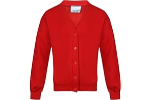 INDX-Clothing Girls School Fleece Cardigan Uniform Sweatshirt Uniform Smart School wear Age 2-3 to 13-14