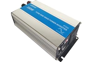 EPEVER IPower Series IP350-12 czysta sinusoidalna przetwornica napięcia, falownik 350 W, 12 VDC na 230 VAC, idealny do oświetlenia awaryjnego w gospodarstwie domowym, systemu montowanego pojazdu itd.