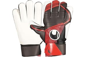 uhlsport Powerline Starter Soft Gants de Gardien de But de Football pour Enfants et Hommes, Gants de Gardien de But, Gants de Football avec Fixation pour Le Poignet - Tissu Respirant