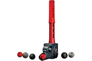 Franklin Sports NHL Automatic Mini Hockey Ball Passer - Knee Hockey Ball Passer Includes (6) Mini Balls - NHL Licensed