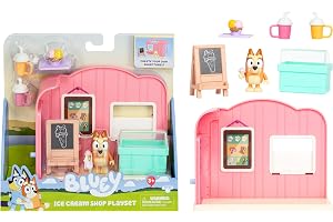 Bluey minilekset isbräda lekset . Innehåller bingofigur med rörliga leder och tillbehör