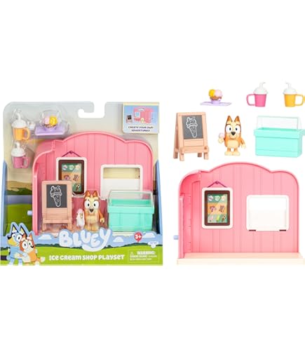 Bluey Unipony Ride Play Set: Bluey Articulated 2.5 Inch Action Figure