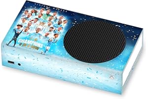 Head Case Designs Officially Licensed Manchester City Man City FC Team Poster 2024 Champions Vinyl Sticker Gaming Skin Decal Cover Compatible With Xbox Series S Console