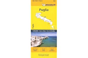 Puglia 1:200.000: Map