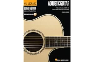 The hal leonard acoustic guitar method guitare +enregistrements online: Cultivate Your Acoustic Skills with Practical Songs and 45 Great Riffs and Songs (Hal Leonard Guitar Method)