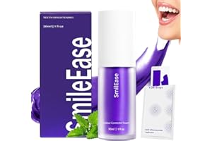 BMHNQ 1pcs Hi Smile Sbiancante Denti Serum Denti Dentifricio Viola Sbiancante Rimozione Macchie & Decolorazione Sbiancante Denti Immediato Hi Smile Dentifricio Hi Smile Funziona Strisce per Sbiancamento