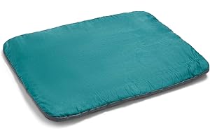 RUFFWEAR Hundebett zum Campen und Backpacking, L, Dunkelgrün (Tumalo Teal), Mt Bachelor Pad, 10202-417L