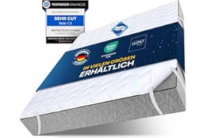‎LILENO HOME LILENO HOME Matratzenschoner 180x200 cm - Matratzenauflage 180x200 atmungsaktiv u. waschbar- extra weicher Matratzenschoner als Matratzen-Cover u. Schoner für Topper, Boxspringbett u. als Unterbett