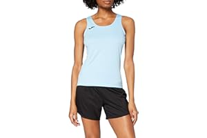 Joma Camiseta Diana Gris Melange Oscuro S/M Woman, Canottiera Donna