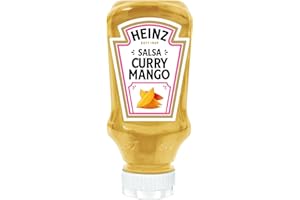 Heinz Salsa Curry Mango Top Down - 225 g