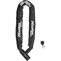 Lucchetto Catena Bici Master Lock - Antifurto Certificato XL, Con Supporto Da Telaio E 4 Chiavi - Foto 14