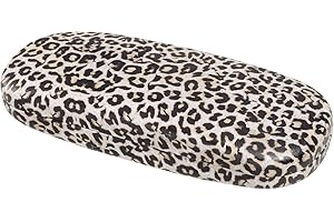 ‎MOKO MoKo Hartes Brillenetui, Hardcase Brillenbox KratzfesteSonnenbrillen Lesebrille Hartschale Brillenorganizer mit Weichem Innenfutter und Brillentuch Brillenaufbewahrung für Damen Herren