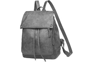 Vividora PU Leder Rucksack Damen,Elegant 2 in 1 Rucksack Handtasche Umhängetaschen Damen Modern Wasserdichte Anti-Diebstahl Cityrucksack Reisetasche mit Verstellbarem Handtaschengurt