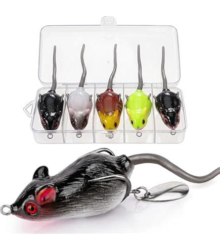 Articulated Mouse Lure 8 cm 15 g - Rat Pike Fishing, Catfish